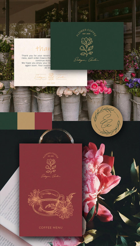 Unique Artisan Logo Design for Bakery & Pottery Shop